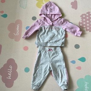 Calvin Klein Baby Jogging suit- 6/9 months